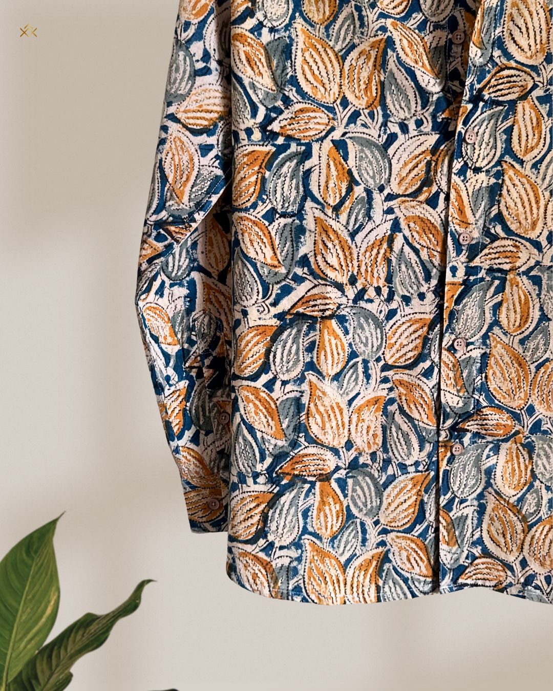 Azure kalamkari shirt - Image 2