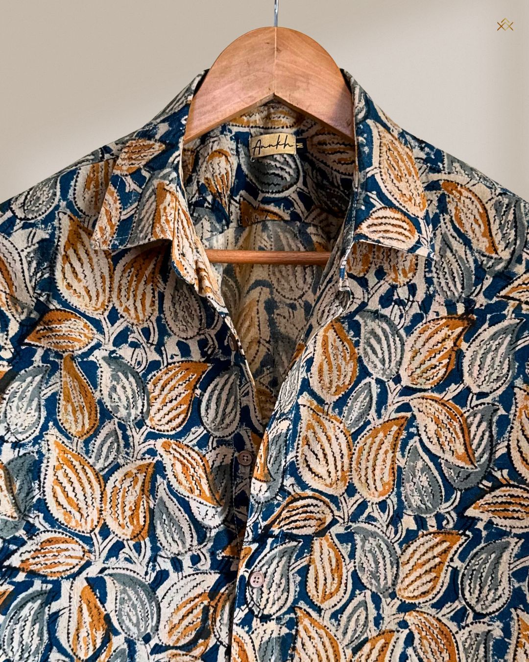 Azure kalamkari shirt - Image 3
